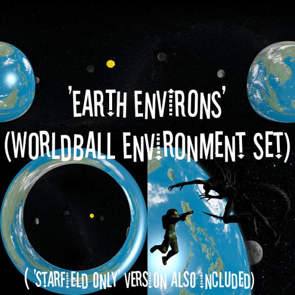 Earth Environs WorldBall Environment Set
