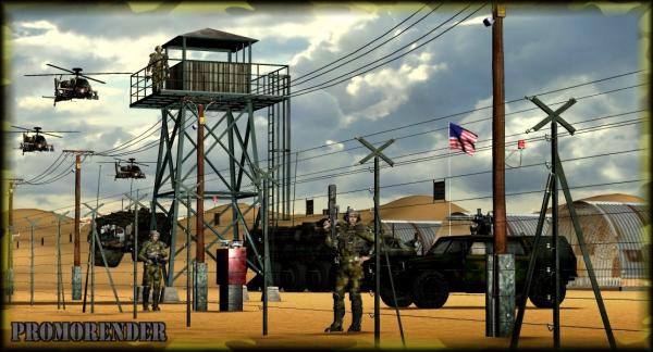 Army Base for Poser