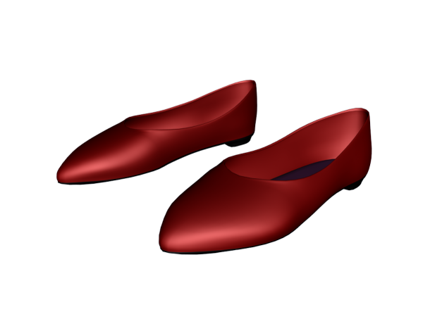 Pointy Toe Flat for Aiko 3 and Genesis 2 Female