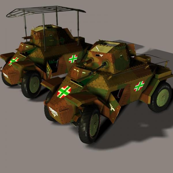 Csaba armoured scout car