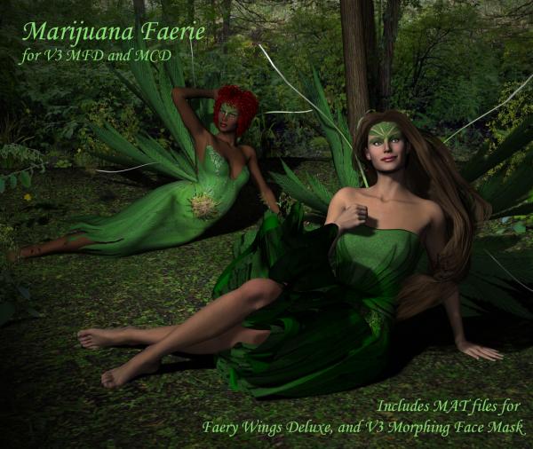 Marijuana Faerie for V3 MFD and MCD