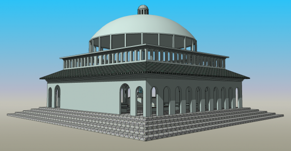Architecture, Pavilion 1