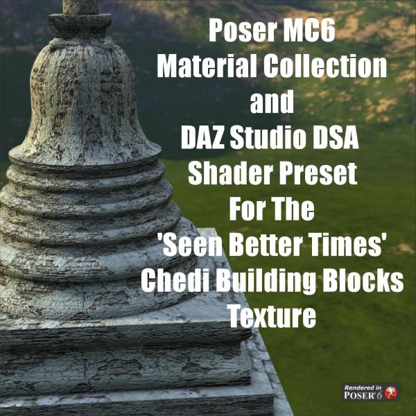 CBB Seen Better Days Poser/DAZ Studio Mat Files
