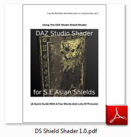 Using The DAZ Studio Shield Shader
