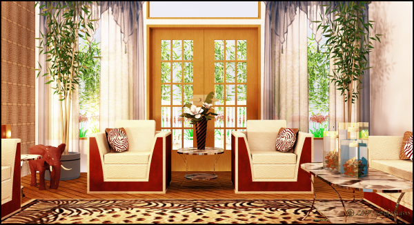 Interior, Furniture, Living Room Suite
