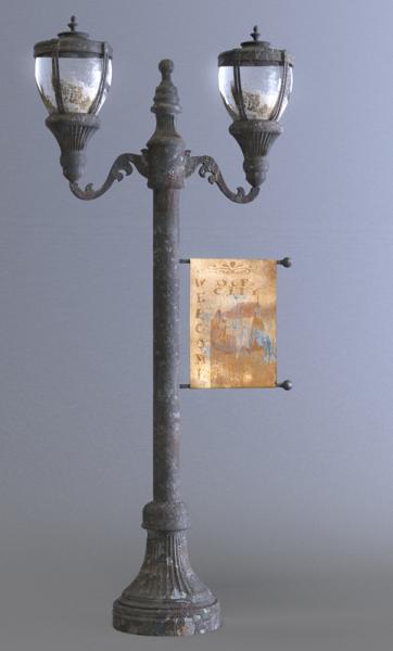 Antique Street Lamp