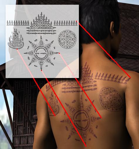 One Way To Map Tattoos Using Blender