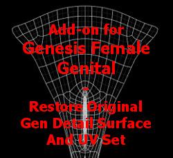 Genesis Female Gens - restore the original surface