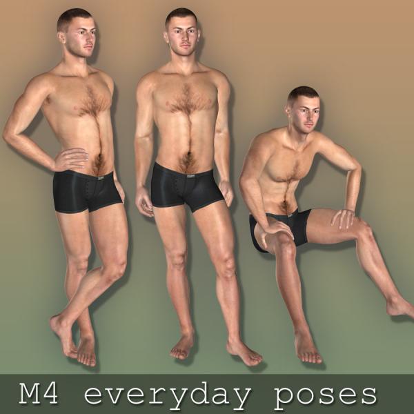 Everyday poses for M4