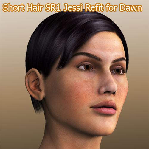 Short Hair SR1 Jessi Refit for Dawn