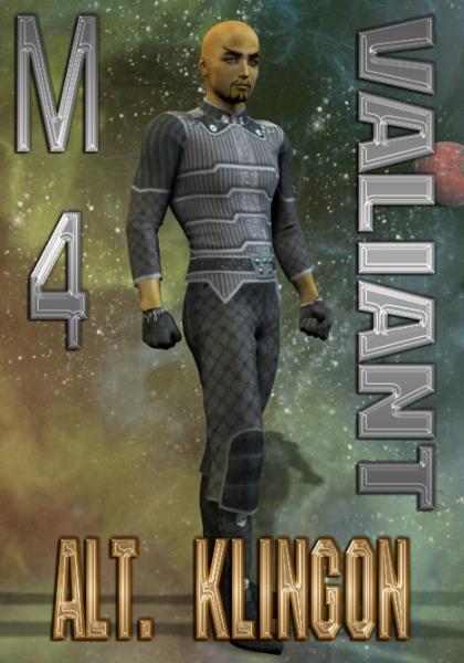 Alternate Klingon Uniform for M4 Valiant