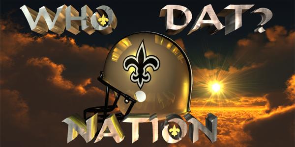 Who Dat 3D Animated Screensaver