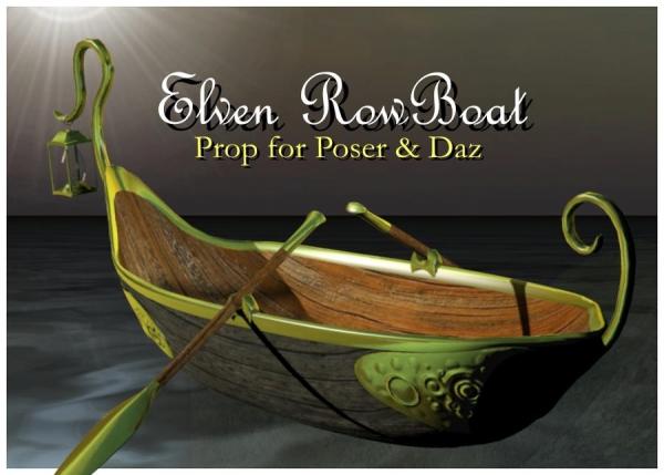 Elven Row Boat - Disparate Dreamer/ReliX Studios