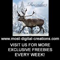 Reindeer Prop for Poser and DAZ Studio