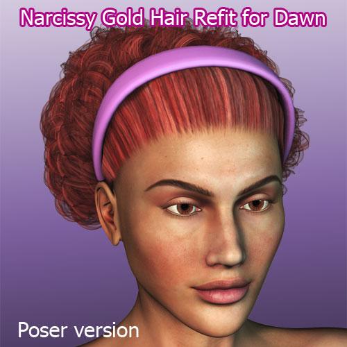 NarcissyGoldHair Fit for Dawn