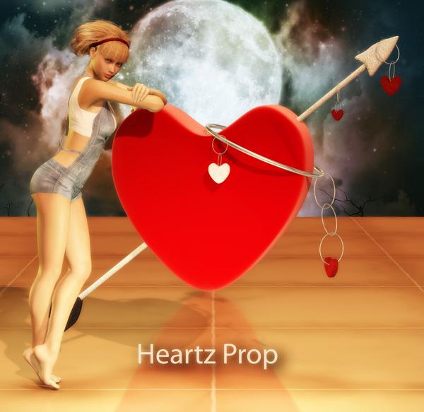 Heartz Prop for Poser