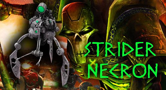 necron strider troop 40k universe fully poseable