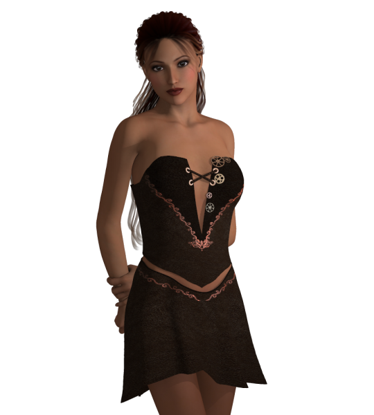 Steampunk Outfit for V4 - POSER