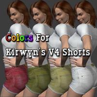 Textures for Kirwyn Shorts