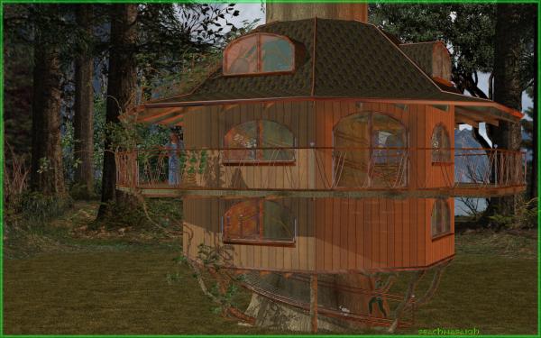 Miri&#039;s treehouse (7 Delta) - Poser