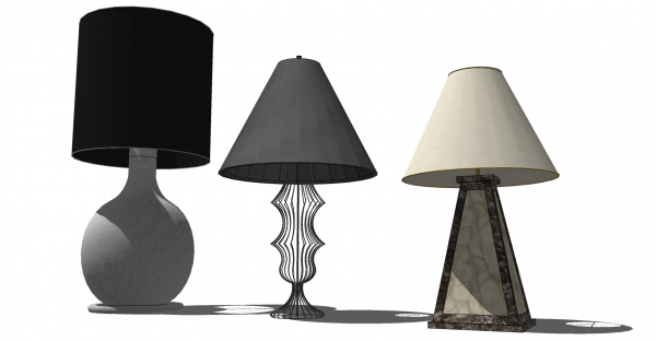 Interior, Lighting, Table Lamps 3
