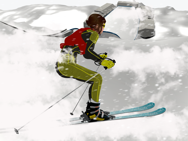 Alpine Ski Downhill