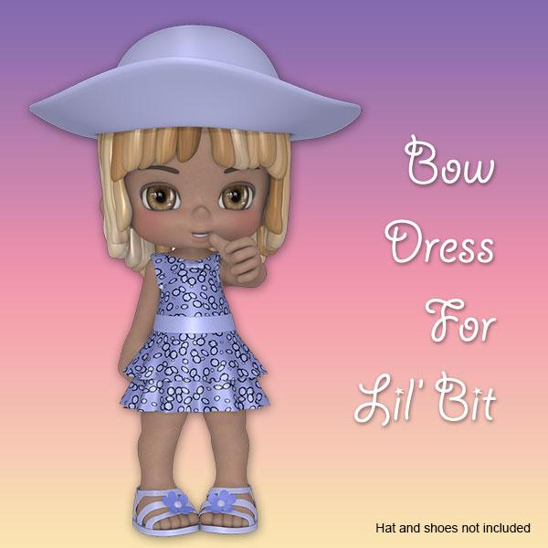 Bow Dress for Lil' Bit