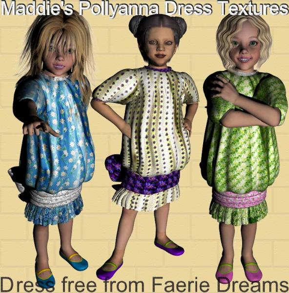 Maddie&#039;s Pollyanna Dress Textures