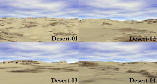Four Desert Terrains