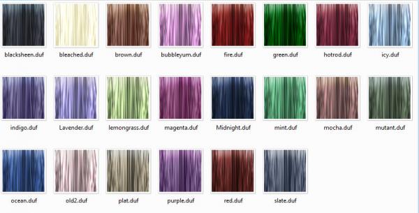 Mostly Universal Hair Shader - Bright Colors