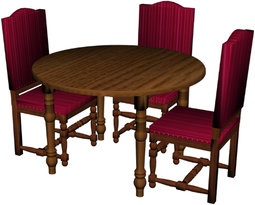 Round Table & Chairs