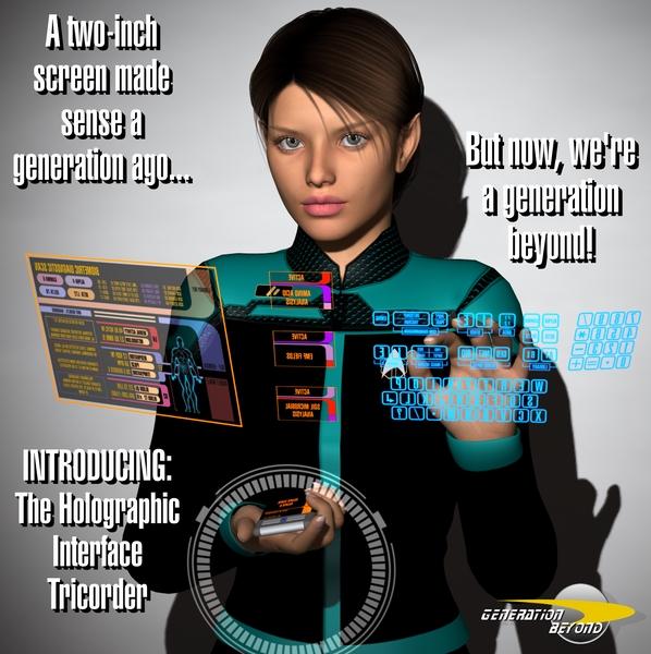 GENERATION BEYOND Holographic Tricorder Smartprops