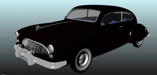 48 Buick fastback..