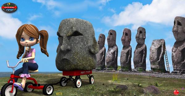 The Grumpy Moai