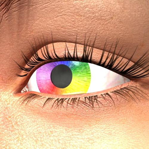 Rainbow Eye Texture