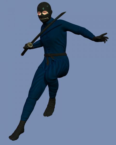 Ghastly&#039;s Zipper Ninja Costume - Genesis 1