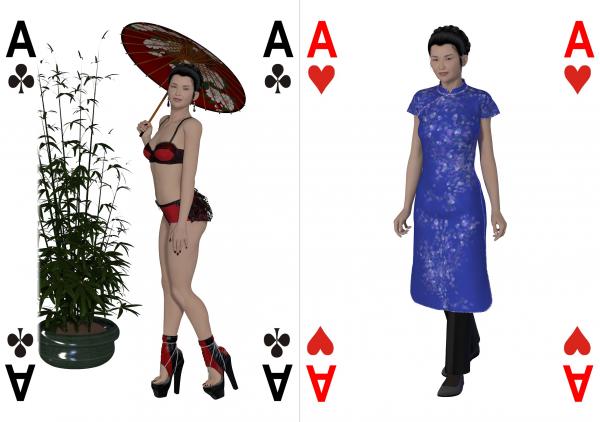 Matured - Set Of Playing Cards III