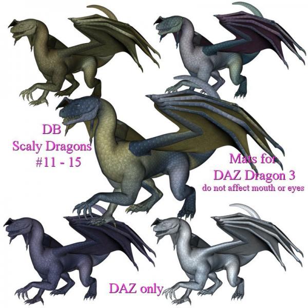 Scaly Dragon Mats for Dragon3 #3