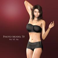 Photo Model 70 Poses for V4, V5 & V6