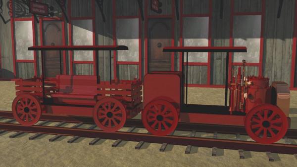 Old Steam train
