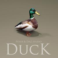 Duck Prop for Poser & DAZ Studio