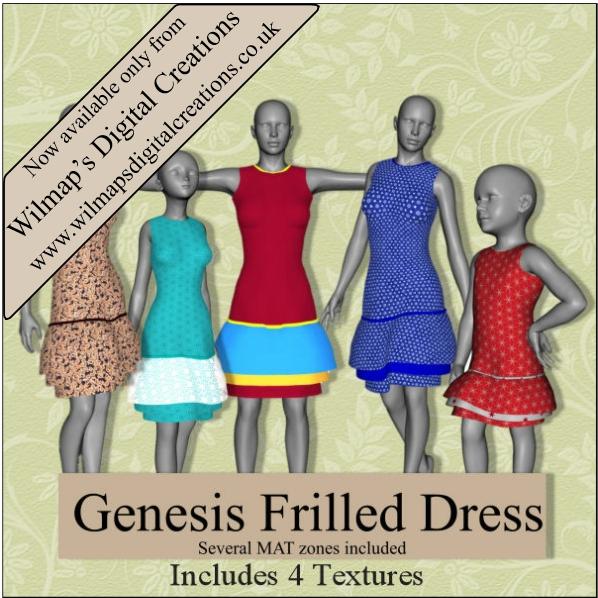 Genesis Frilled Dress