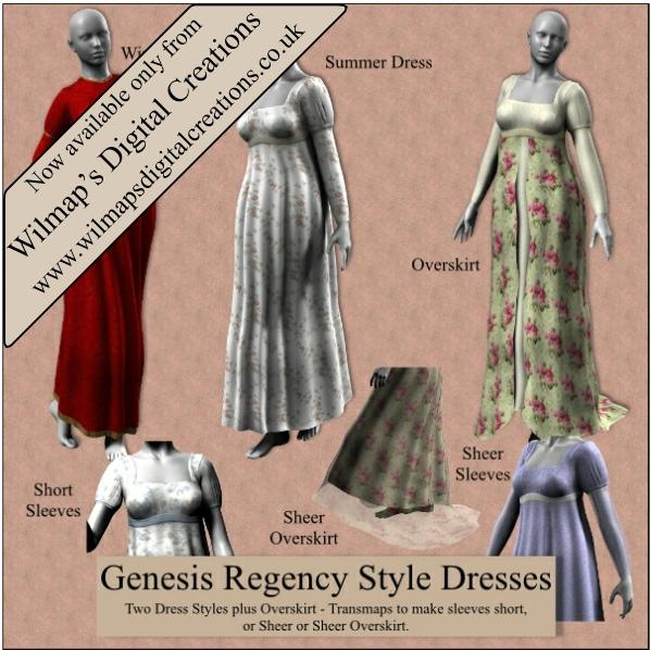 Genesis Regency Style Dresses Part 3