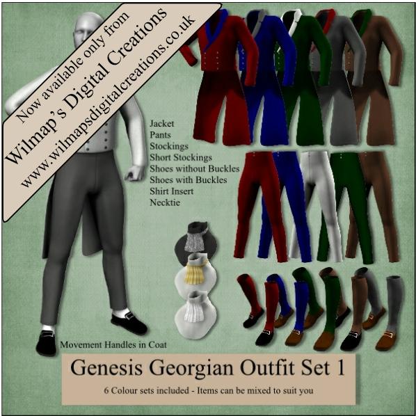 Genesis Georgian Outfits Set 1