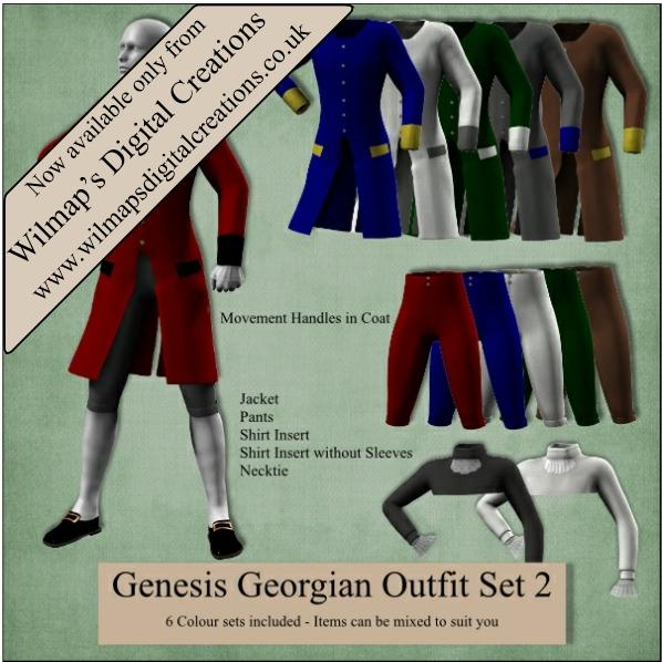 Genesis Georgian Outfits Set 2