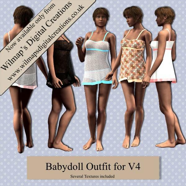 Babydoll Outfit for V4