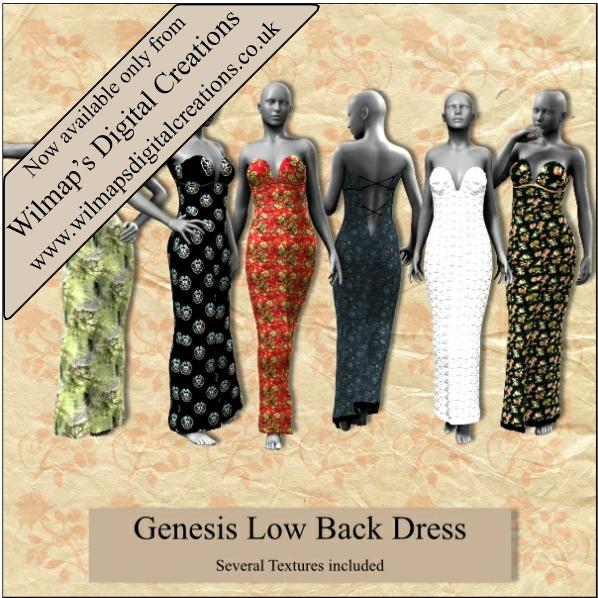 Genesis Low Back Dress
