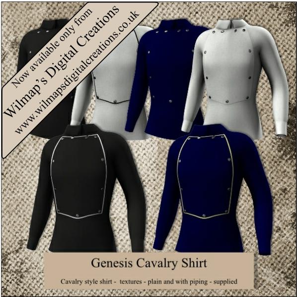 Genesis Style Cavalry Shirt