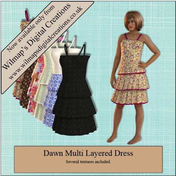 Multi Layered Dress for Dawn