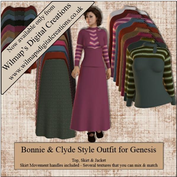 Genesis Bonnie & Clyde Style Dress